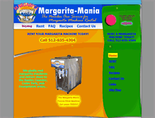 Tablet Screenshot of margarita-mania.com